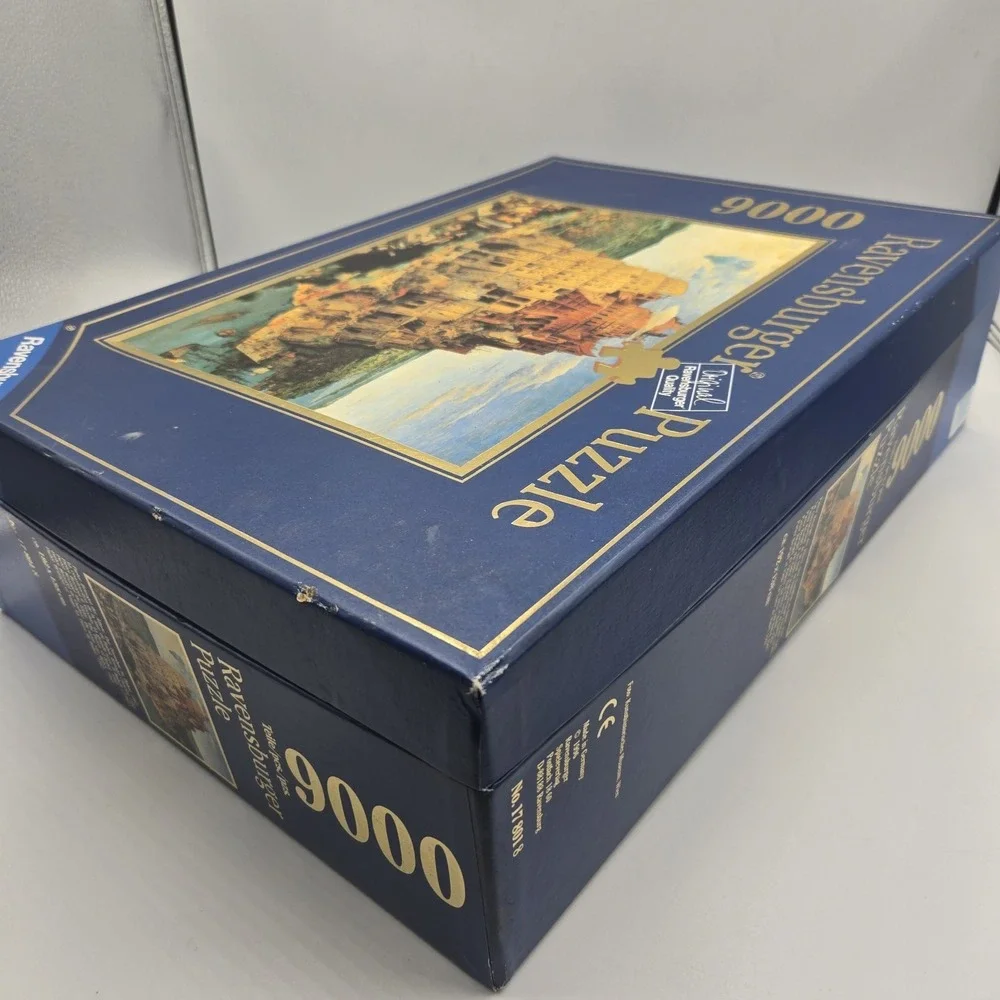 RARE Ravensburger 9000 Pieces Puzzle 192X138Cm‎ 1996 Tower Babel 178018 Bruegel